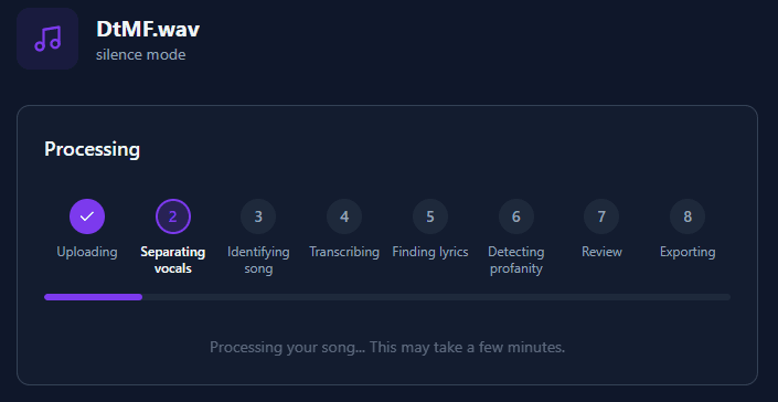 BleepKit processing pipeline
